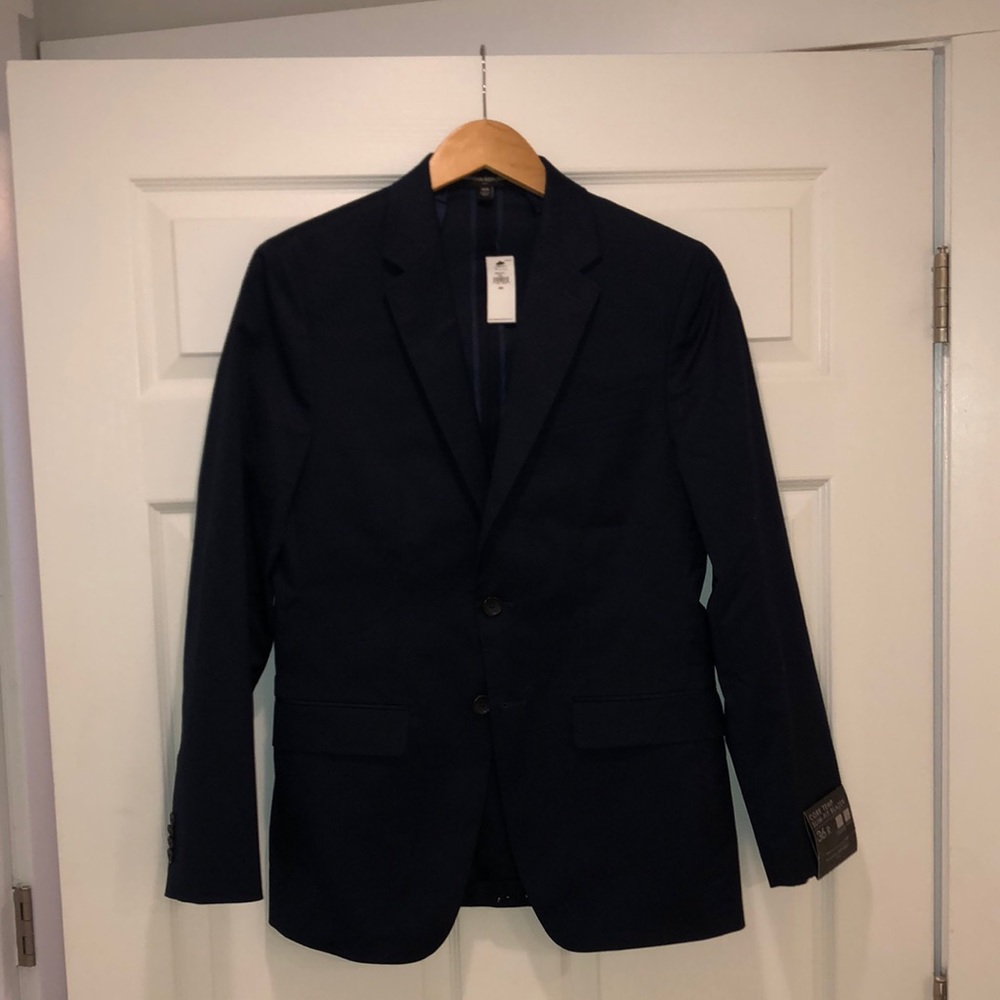 Banana Republic Men’s core temp slim fit navy blazer 36R NWT
